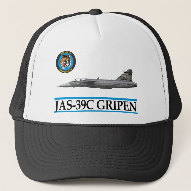 jas-39 Gripen NTM 2009 Trucker Hat (Front)