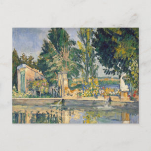 Jas de Bouffan The Pond - Paul Cezanne - c1876 Postcard