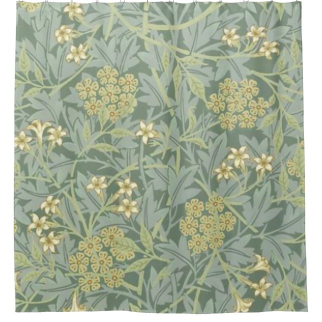 Jasmie William Morris Shower Curtain (Front)