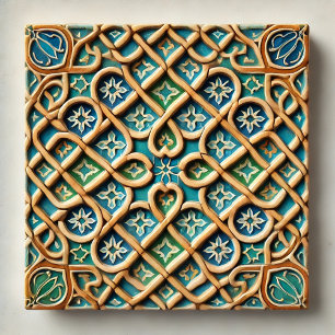 Jasmine & Aladdin Ceramic Tile