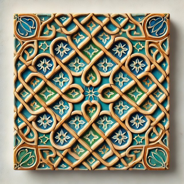Jasmine & Aladdin Ceramic Tile (Creator Uploaded)