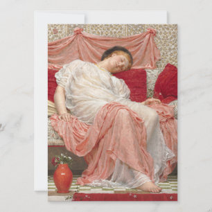 Jasmine (Beautiful Young Sleeping Woman) Card