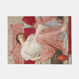 Jasmine (Beautiful Young Sleeping Woman) Doormat