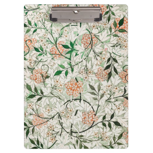 Jasmine by William Morris Clipboard (Front)