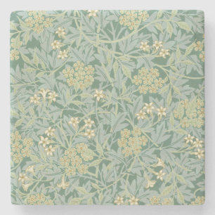 Jasmine (by William Morris) Stone Coaster