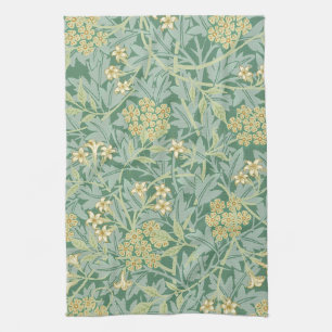 Jasmine by William Morris Tea Towel