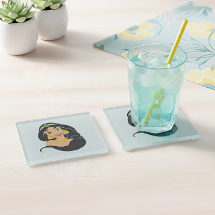 Jasmine Glass Coaster