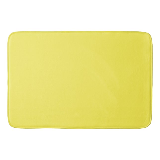  Jasmine,Marigold Yellow,Primrose, Bath Mat (Front)
