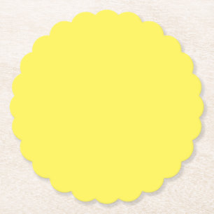 Jasmine,Marigold Yellow,Primrose, Paper Coaster