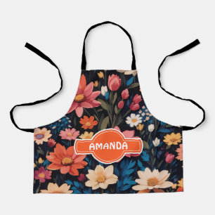 Jasmine Pastel Colourful Personalised Pattern Apron