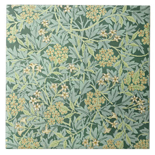 Jasmine, pattern by William Morris, Ceramic Tile