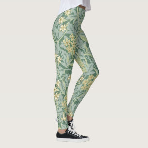 Jasmine pattern by William Morris  Leggings
