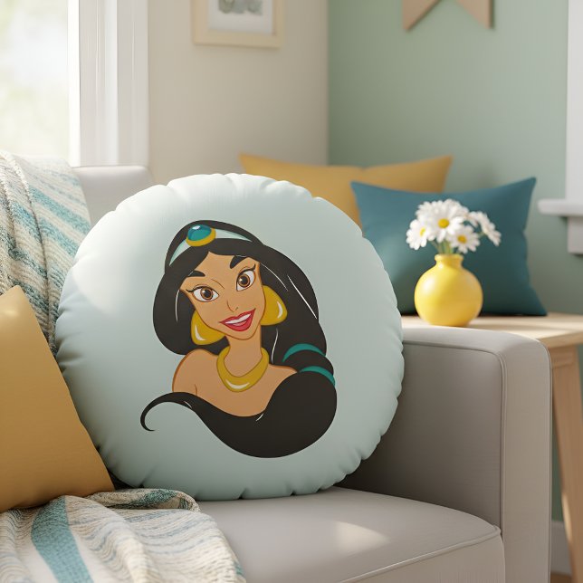 Jasmine Round Pillow (Creator Uploaded)