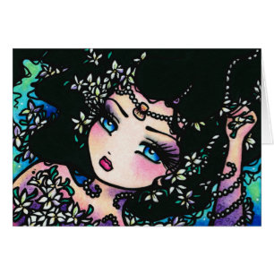 Jasmine Spring Flower Fantasy Mermaid Girl