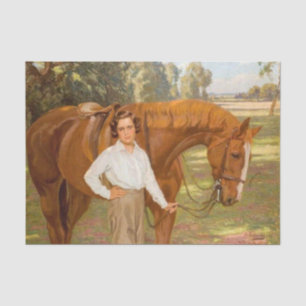 Jasmine the Horse (by Algernon Talmage) Tissue Paper