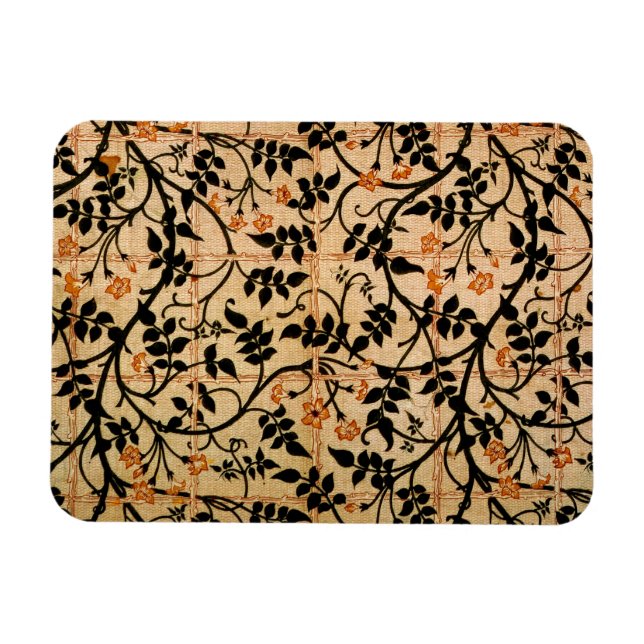 Jasmine trail curtain design, 1868-70 (printed cot magnet (Horizontal)