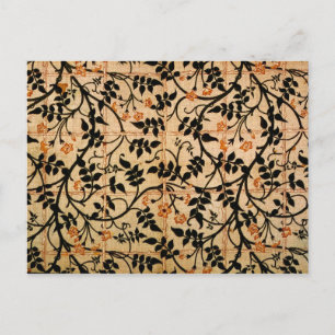 Jasmine trail curtain design, 1868-70 (printed cot postcard