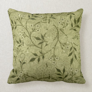 'Jasmine' wallpaper design, 1872 Cushion