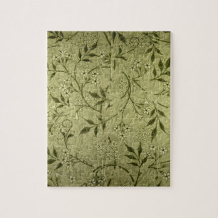 'Jasmine' wallpaper design, 1872 Jigsaw Puzzle