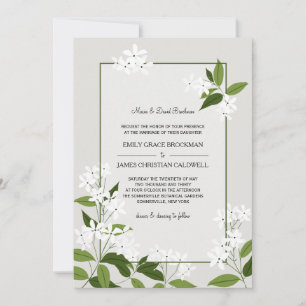 Jasmine Wedding Invitation