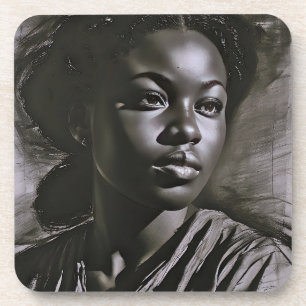 “Jasmine” Women In Charcoal Coaster