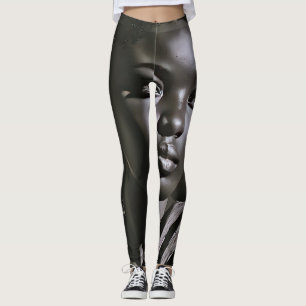 “Jasmine” Women In Charcoal Leggings
