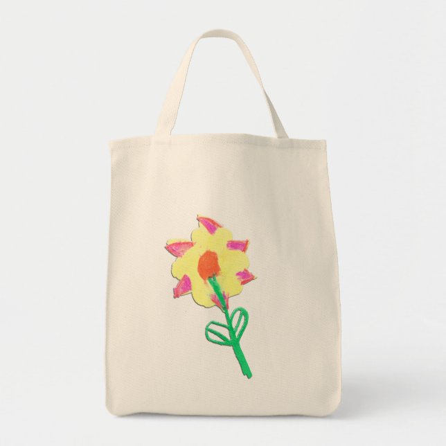 Jasmin's Flower Tote (Front)