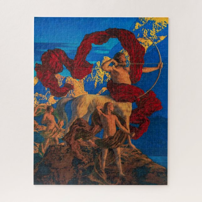 Jason and His Teacher | Maxfield Parrish | Jigsaw Puzzle (Vertical)