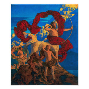 Jason and His Teacher Maxfield Parrish Photo Print