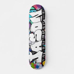 Jason Graffiti Custom Personalised Skateboard