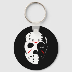 Jason Hockey Mask Halloween Friday 13th  Key Ring