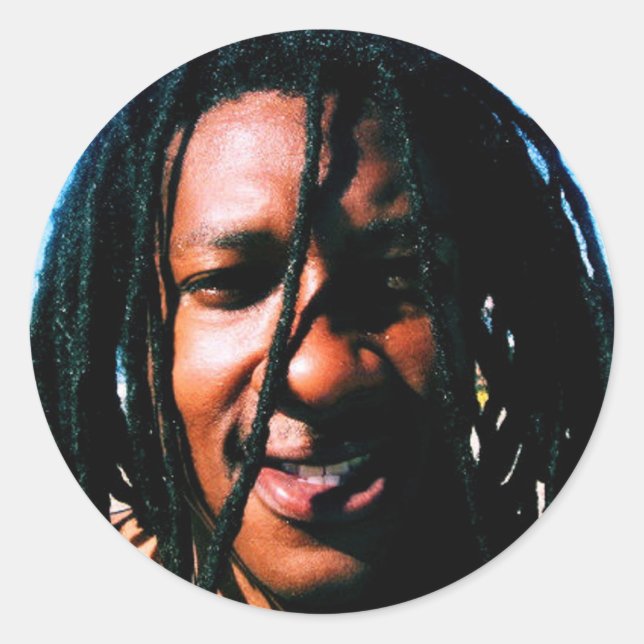 JASON JENKINS LIVE.COM CLASSIC ROUND STICKER (Front)