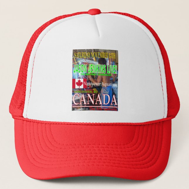 JASON JENKINS LIVE IN CANADA TRUCKER HAT (Front)