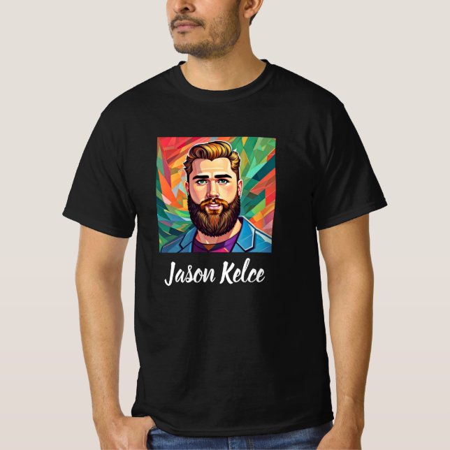 Jason Kelce: Inspiring on and off the Field T-Shirt (Front)