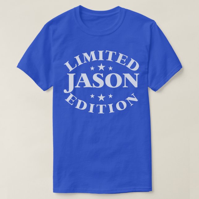 Jason Limited Edition  Funny Personalised Jason  T-Shirt (Design Front)