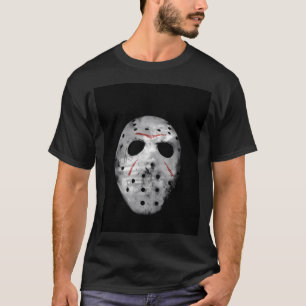 Jason Mask and Crystal Lake - Friday the 13th Horr T-Shirt