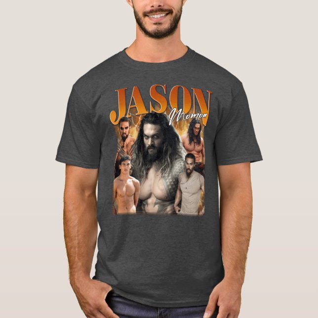 Jason Momoa Icon of Strength and Charisma T-Shirt (Front)