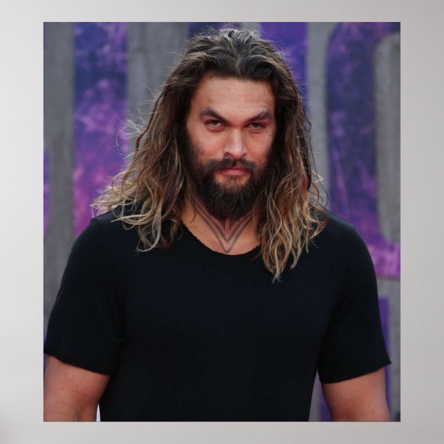 Jason Momoa Not Shirtless Poster (Front)
