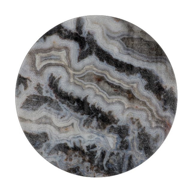 Jasper Agate Mixed Slab Cutting Board (Front)