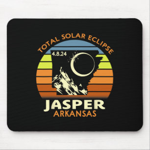Jasper Arkansas Total Solar Eclipse 2024 Mouse Pad