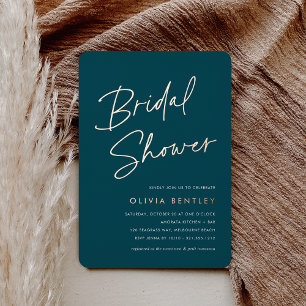 Jasper   Boho Minimalist Script Bridal Shower