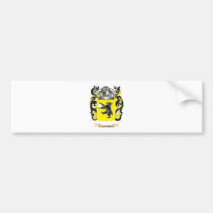 Jasper Coat of Arms (Family Crest) Bumper Sticker