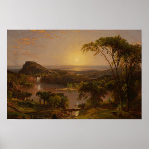 Jasper Francis Cropsey - Summer, Lake Ontario Poster