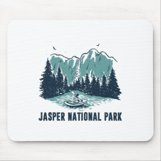 Jasper Mountain Alberta Canada Jasper National Par Mouse Pad