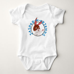 Jasper-n-Friends logo baby one-piece Bodysuit