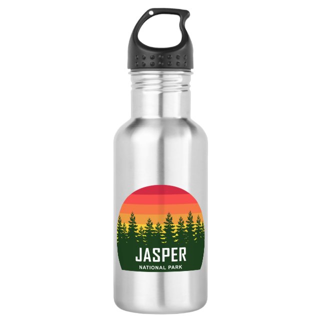 Jasper National Park 532 Ml Water Bottle (Front)