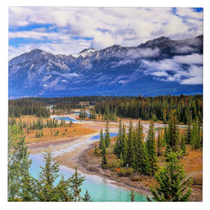 Jasper National Park, Alberta, Canada Ceramic Tile