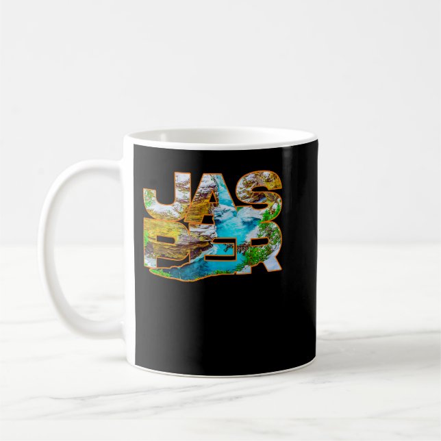 Jasper National Park Alberta Canada Coffee Mug (Left)