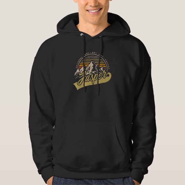 Jasper National Park Alberta Canada Exploration Tr Hoodie (Front)