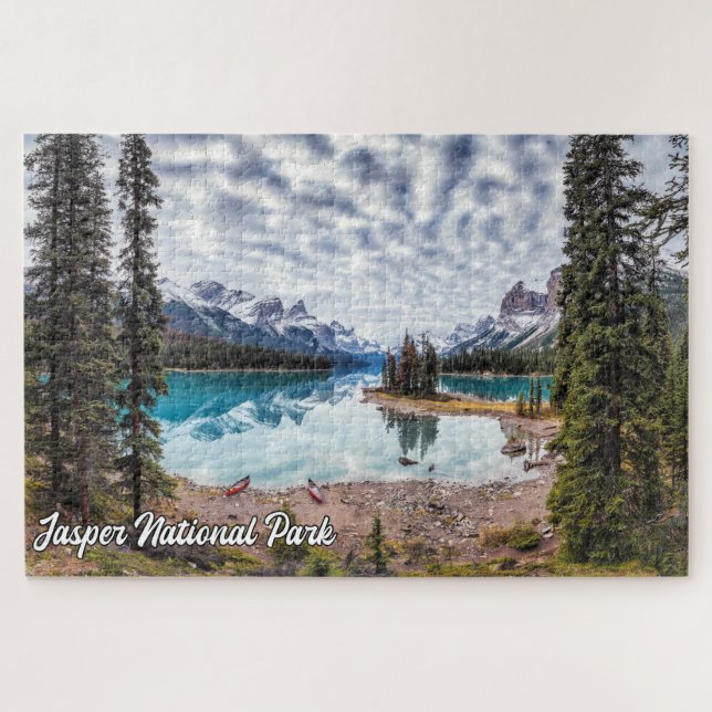Jasper National Park, Alberta, Canada Jigsaw Puzzle (Horizontal)